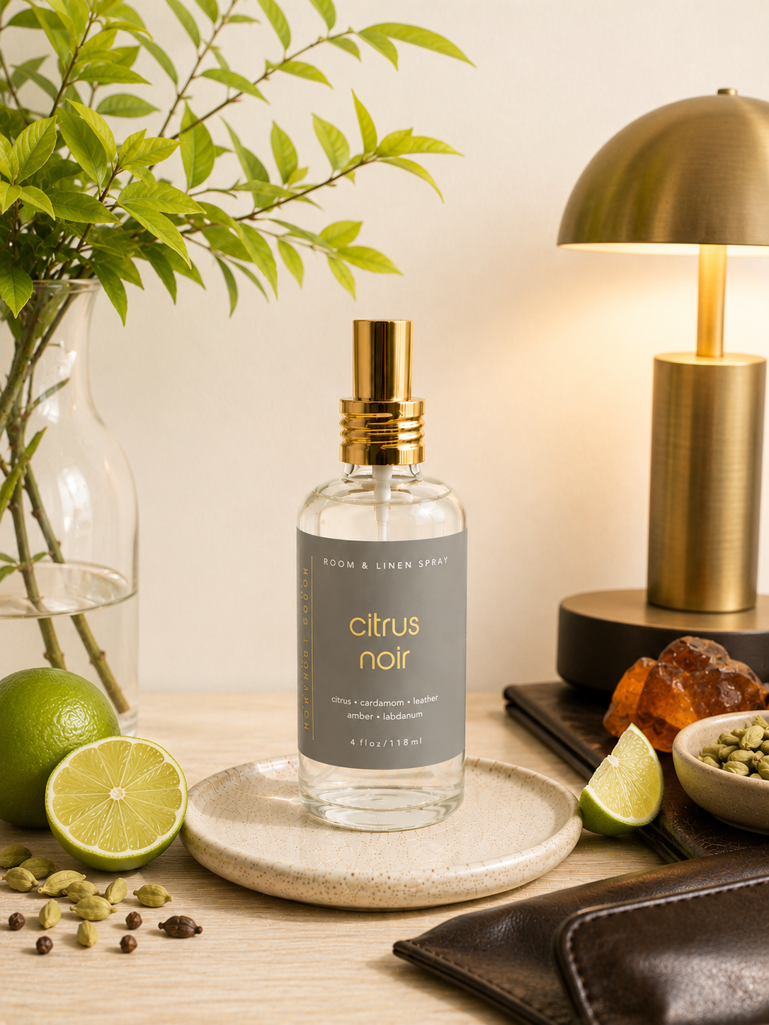 Citrus Noir Room & Linen Spray