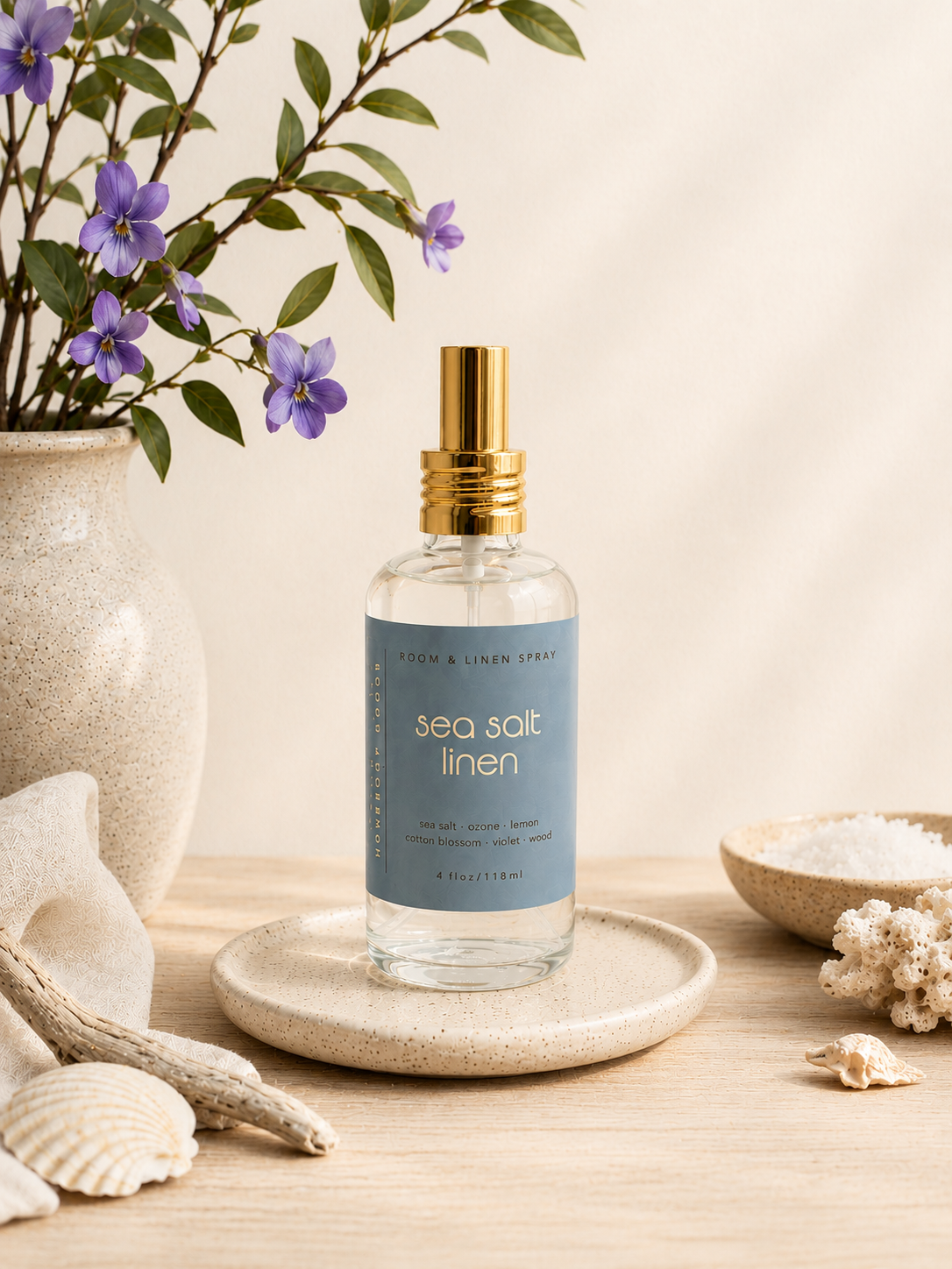 Sea Salt Linen Room & Linen Spray